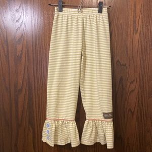 Matilda Jane Girls Ruffle Pants - size 8